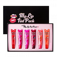 Тинт для губ Berrisom Oops! My Lip Tint Pack 6 оттенков оптом в Кемерово 