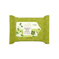 Салфетки очищающие с экскрактом зеленого чая The Saem Healing Tea Garden Green Tea Cleansing Tissue оптом в Кемерово 